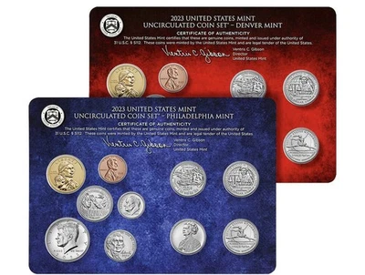 United States Mint Uncirculated Coin Set 2023 Complete 20 Coin Set BU OGP - Image 1 of 4