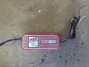 MSD Multiple Spark Discharge CD Analog Ignition Box 6A 6200 Control Box - Red. - Picture 1 of 9