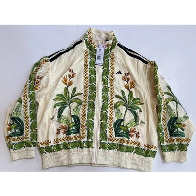 adidas x FARM Rio Premium Jacket JD6304 Women's Size M New - Image 1 of 4