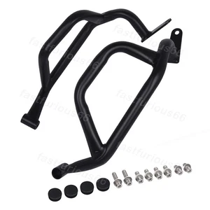 For CFMOTO 450MT IBEX450 2024-2025 Black Motorcycle Guard Bar Frame Protector - Picture 1 of 9