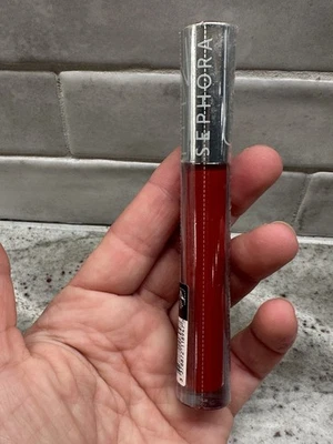 SEPHORA Gel Brillo Ultra Brillante Brillo Gel Labial Labios Vampiro Rojo N14 NUEVO/SELLADO Foto 1 de 4