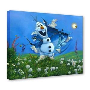 Bursting into Spring 20Hx24W Disney Fine Art by Jim Warren - Picture 1 of 1
