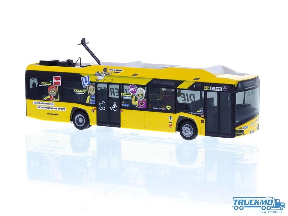 Rietze BVG Verkehrserziehung Solaris Urbino 12 14 Bus 73055 - Bild 1 von 1