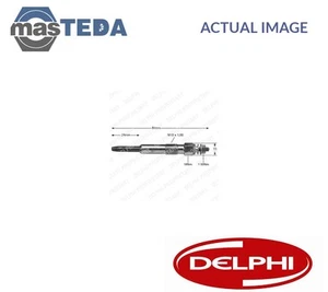 HDS355 ENGINE GLOW PLUG DELPHI FOR MG MG ZS,MG ZR 2.0 TD 2L 74KW,83KW - Picture 1 of 5