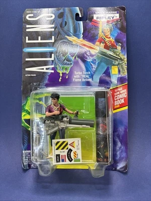 Figura de acción Kenner Aliens Space Marines Teniente Ripley 1992 Foto 1 de 4