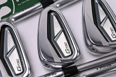 Ping G730 Irons 5-PW+50+56 / Black Dot / Senior Flex Ping Alta Quick 45 Shafts - Image 1 of 4