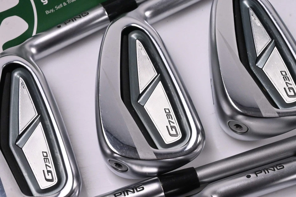 Ping G730 Irons 5-PW+50+56 / Black Dot / Senior Flex Ping Alta Quick 45 Shafts - Image 1 of 4