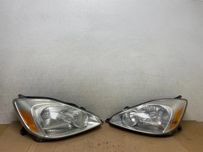 Juego de faros halógenos laterales izquierdo+derecho para conductor Toyota Sienna 2004 2005 R1286 DW Foto 1 de 4