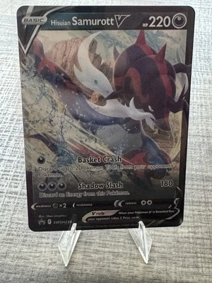 Hisuian Samurott V SWSH239 SWSH: Sword & Shield Promo Cards Holo *low shipping* - Image 1 of 4