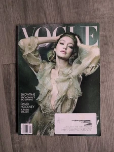 Vogue Magazine April 2025: The Many Lives of Gigi Hadid David Hockey; Broadway - Foto 1 di 3