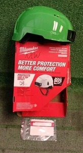 Casco de seguridad ventilado Milwaukee Tool 48-73-1306 perno VERDE - tipo 2, clase C - Imagen 1 de 6