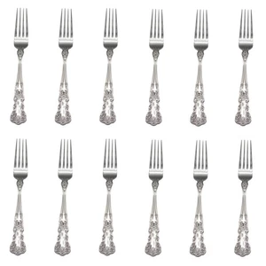 Gorham Blossom 18/10 Stainless Steel Dinner Fork (Set of Twelve) - Picture 1 of 5