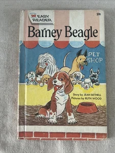 Vintage 1962 BARNEY BEAGLE-Jean Bethell-WONDER BOOKS Easy Reader-HC - Picture 1 of 5