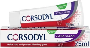 Corsodyl Ultra Clean Toothpaste for Gum Care, 75ml (Pack of 2) - Picture 1 of 5