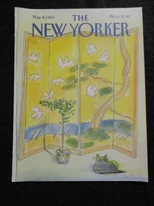 Vintage New Yorker Magazine (COVER ONLY) May 9 1983 Eugene Mihaesco cover - Picture 1 of 1