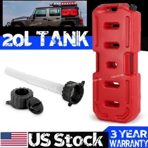 20L 5Gallon Gas Oil Gasoline Can Container Tank Fuel For Offroad Jeep Toyota ATV - Picture 1 of 11