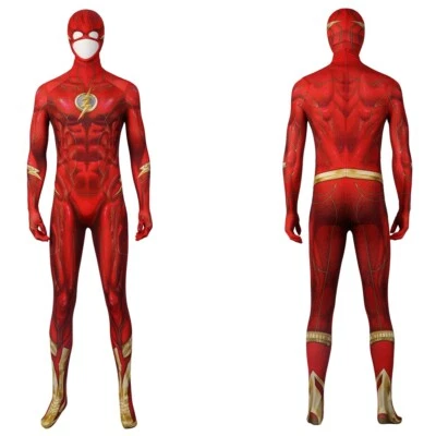 The Flash Season 8 Costume Barry Allen Cosplay Jumpsuit - Image 1 of 4