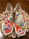 Rifle & Co. Keds Floral Canvas Slip On Sneaker In Size 8