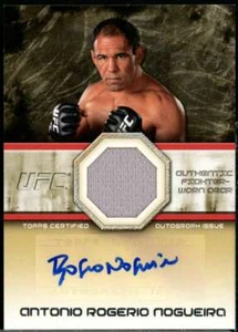 Antonio Rogerio Nogueira 2011 Topps UFC Moment Truth Fighter Relics Auto #AFGARN - Picture 1 of 2