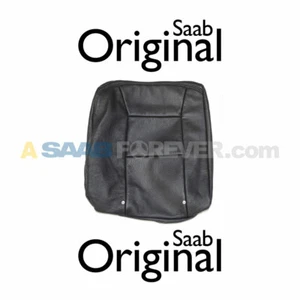NEW SAAB 9-5 SEAT BACKREST COVER LEATHER REAR RIGHT B50 GENUINE OEM 12773530 - Picture 1 of 3