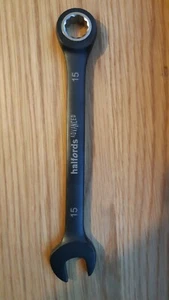 Halfords Ratchet Spanner 15mm Metric Combination Set Gear Wrench - Picture 1 of 3