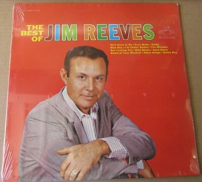 The Best of Jim Reeves AHL1-2890 Stereo LP * SEALED * New In SHRINK Country - Image 1 of 2