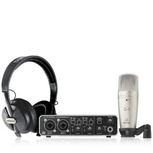 BEHRINGER Recording Bundle Set U-PHORIA STUDIO PRO for PC, Tablet, Laptop NEW - Picture 1 of 3