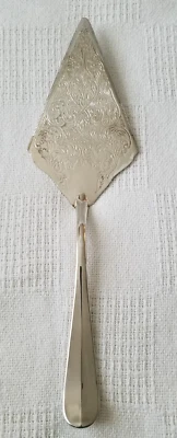 Servidor de pasteles/pasteles chapado en plata International Silver Co. 1991 de colección 11,5" Foto 1 de 4