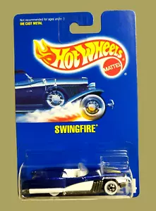 Hot Wheels 1991 década de 1950 convertible azul pared blanca #214 1:64 casi nuevo - ¡Nuevo! - Imagen 1 de 10