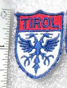 Tirol Coat of Arms Crest Patch Ski AreaApplique (x 1 Patch  ) - Picture 1 of 3