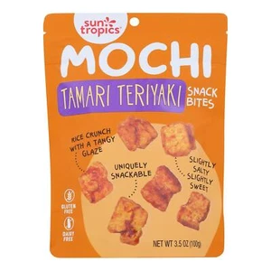 Sun Tropics - Mochi Rice Bites Tamari Teriyaki - Case Of 12 - 3.50 Oz - Picture 1 of 3