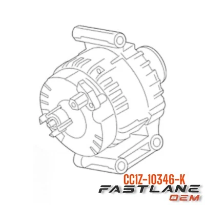 Ford Transit 150/250/350 2015-2019 alternador nuevo OEM CC1Z-10346-K Foto 1 de 4