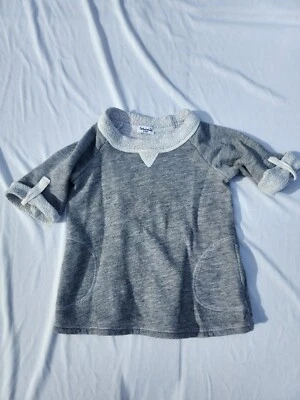 SPLENDID Heather Toddler Girls Short Sleeve Top 6 -12 months - Made in USA - Image 1 of 4