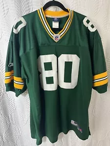 Maglia Donald Driver Green Bay Packers Reebok On Field da uomo taglia 56 NFL - Foto 1 di 6