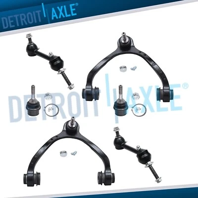 Front Upper Control Arms Ball Joints Sway Bars for 2003-2011 Ford Crown Victoria - Image 1 of 4