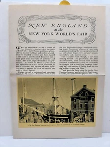 1939 Sate Street Trust Co. Mailer, New England Exhibit at New York World's Fair - Bild 1 von 3