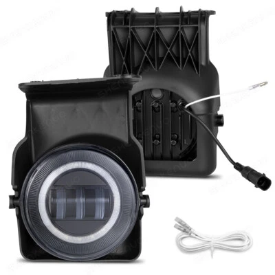 Для 2003 2004 2005 2006 GMC Sierra 1500 2500 3500 светодиодный бампер противотуманные фары дневные ходовые огни - Изображение 1 из 4