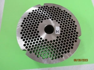 "H" 52316  MEAT HAMBURGER GRINDER PLATE for Hobart? - Picture 1 of 6