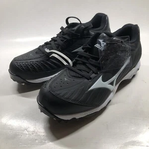 Mizuno 9-Spike Women's Advance Sweep 3 Softball Cleats - Size 6.5 - Black/White - Picture 1 of 6