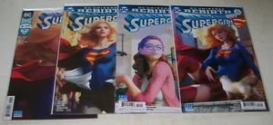 Supergirl lot #13 14 15 16 Stanley Artgerm Lau Variant covers DC 2017 2018 - Picture 1 of 5