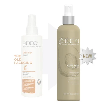 Spray para el cabello Abba Curl Finish 8 oz nuevo fresco Foto 1 de 3