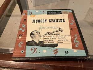 Muggsy Spanier Favorites Record 45 Box Set Of 3 Dixieland Jazz - Picture 1 of 5
