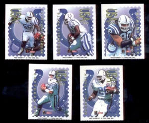 1995 PS Indianapolis Colts Sticker Set MARSHALL FAULK JIM HARBAUGH STEVE EMTMAN - Picture 1 of 1