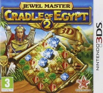 3DS Puzzle Game Jewel Master Cradle of Egypt 2 3D Nintendo 3DS PAL UK (NM) - Image 1 of 4