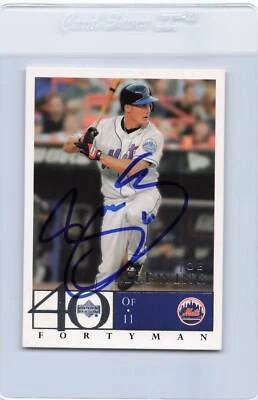 2003 UD 40 Man #620 Joe McEwing Mets Signed Auto *J2092 - Image 1 of 2