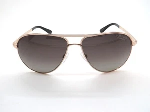 Gafas de sol tom ford ft 0144/s 28d Marko oro rosa polarizadas aviador 58 mm Skyfall - Imagen 1 de 6