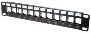 Panneau Patch,25.4cm Vide Keystone, Produit Gamme Tuk Minimedia, Brassage Pour - Afbeelding 1 van 1