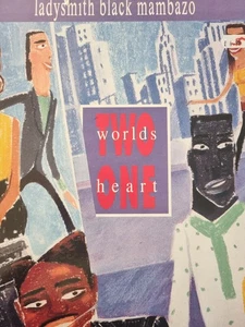 Ladysmith Black Mamb - Two Worlds One Heart - Used Vinyl Record - O34z - Picture 1 of 2