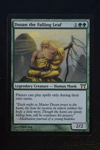 Magic The Gathering MTG DOSAN THE FALLING LEAF Champions of Kamigawa LP Played - Foto 1 di 2