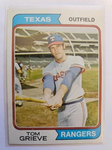 1974 TOPPS TOM GRIEVE #268 NM - Picture 1 of 2